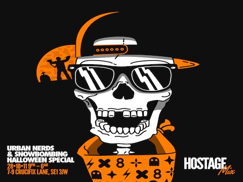 hostag MONDAY MIX: Hostages Halloween Mix for Urban Nerds