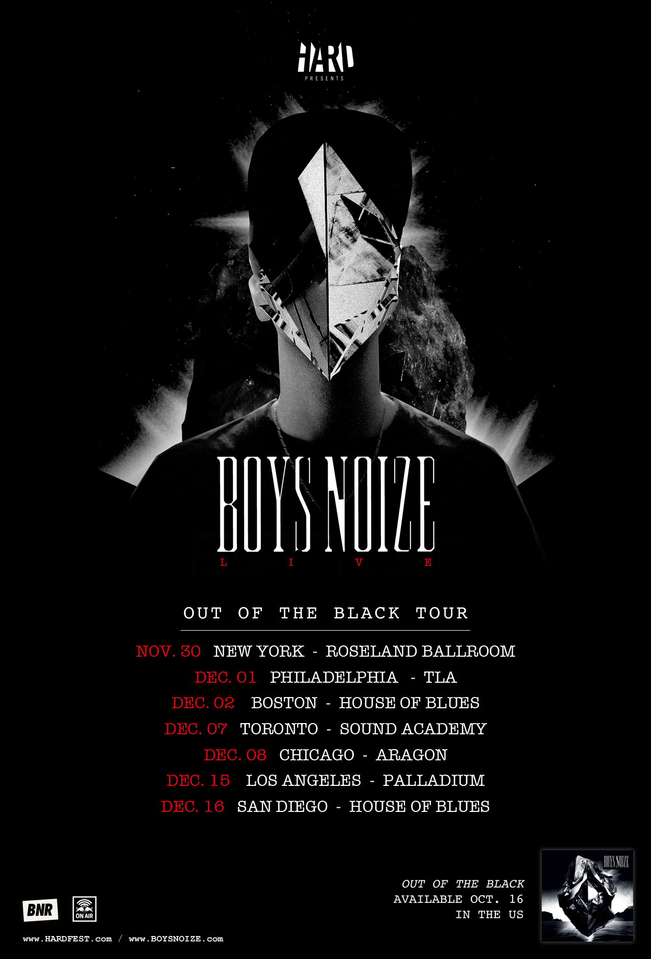 BN REVIEW: Boys Noize @ Roseland 11.30.12