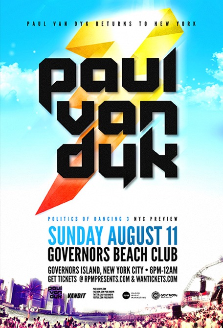 Paul Van Dyk at Governor's Beach Club