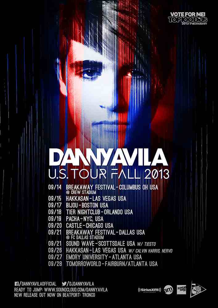 CONTEST: Win Meet &amp; Greet with <b>Danny Avila</b> on 9/19 - DA-US-TOUR-SEPTEMBER-2013-1