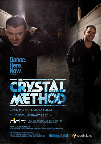 REVIEW: The Crystal Method @ Cielo 1.23