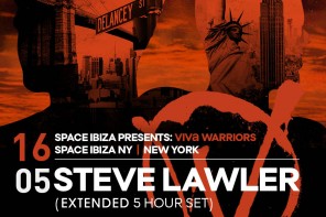 Steve Lawler at Space New York on Saturday May 16th